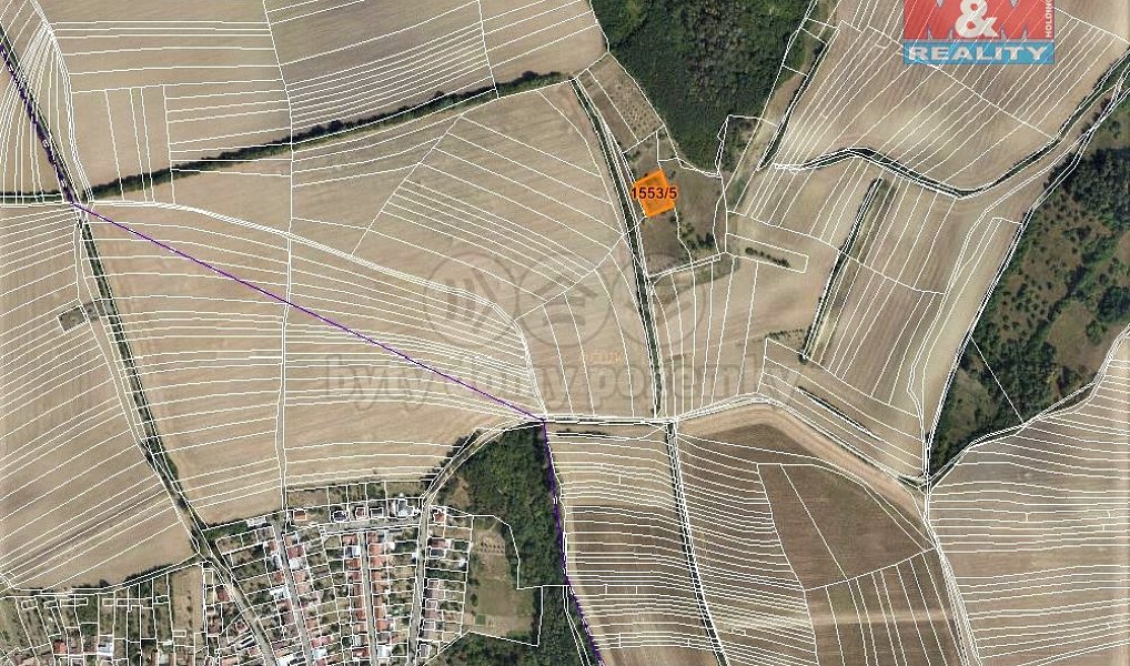Prodej louky 1 332 m², Kyjov – náhled fotky 3