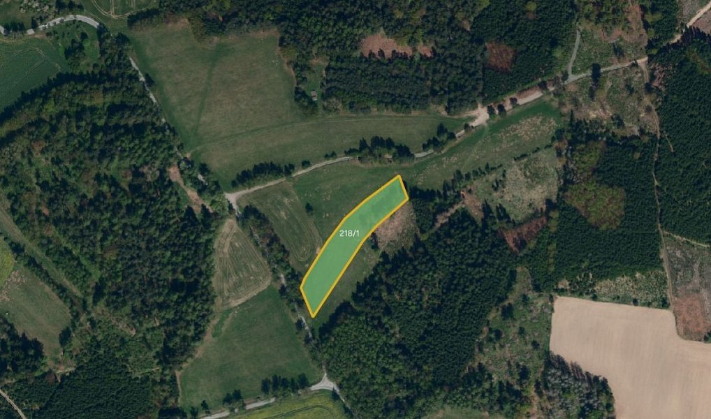 Prodej pole 26 258 m², Kaliště – náhled fotky 2