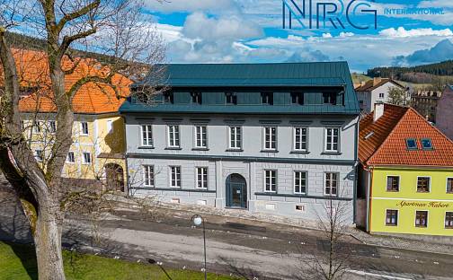 Prodej bytu 1+kk 40 m², Náměstí, Horní Planá, okres Český Krumlov