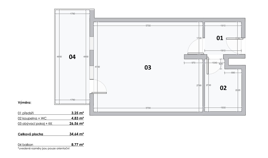 Prodej bytu 1+kk 34 m², Praha – náhled fotky 14