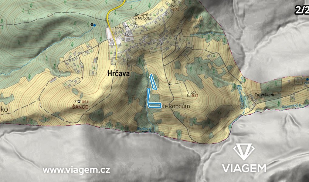Prodej lesa 4 836 m², Hrčava – náhled fotky 7