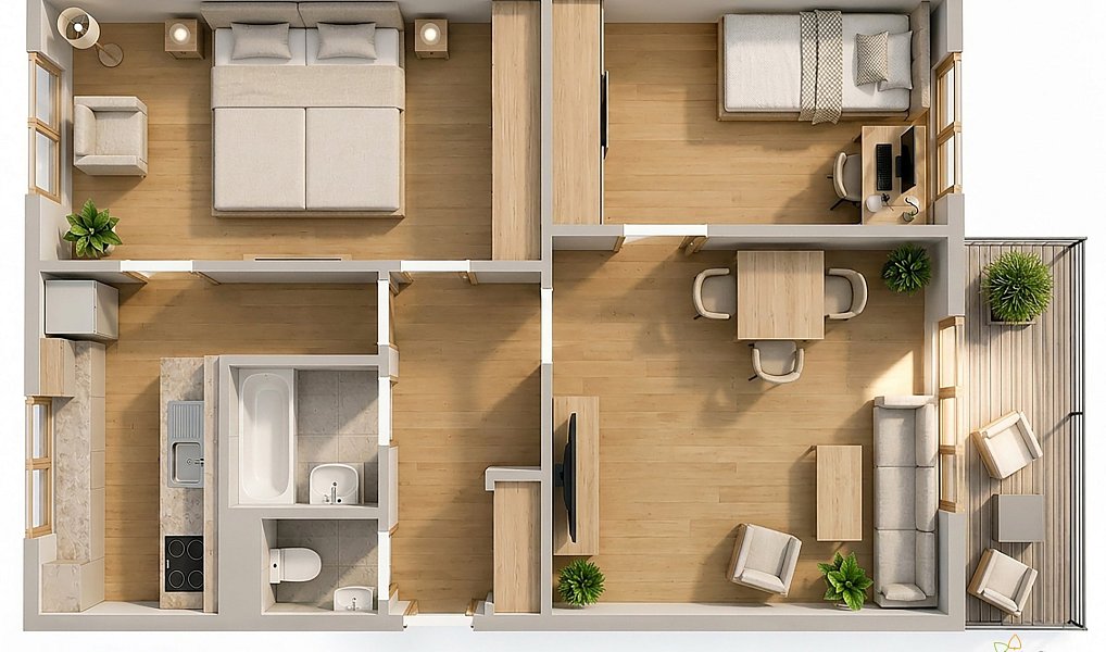 Prodej bytu 3+1 57 m², Pardubice – náhled fotky 11
