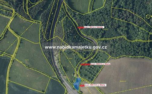 Prodej pozemku 9 207 m², Bžany, okres Teplice