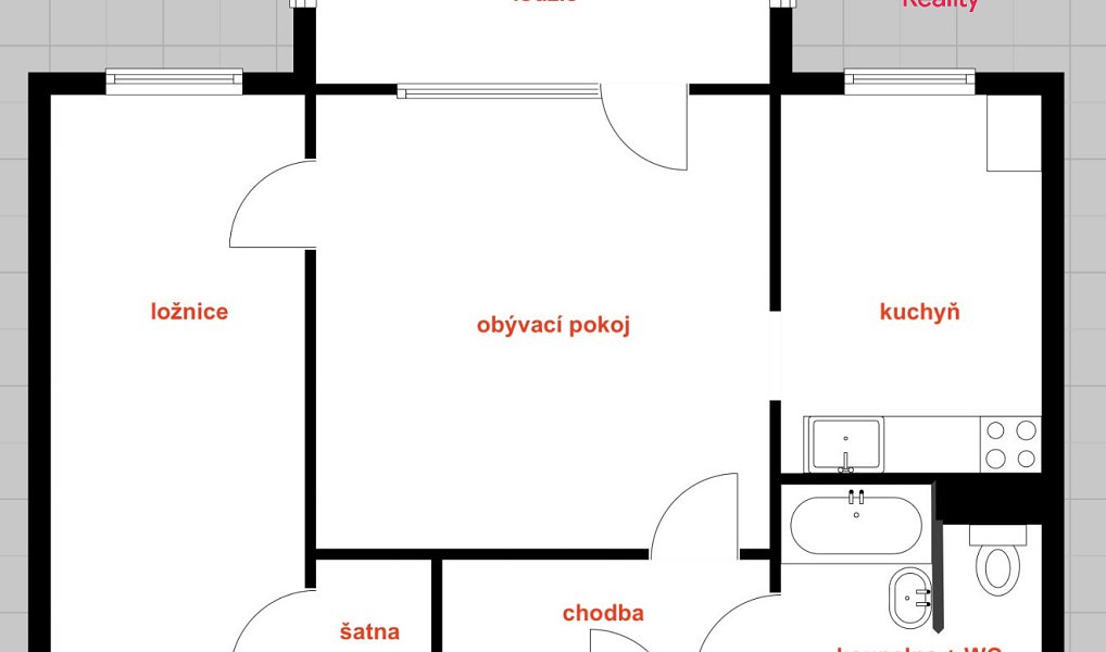 Prodej bytu 2+1 44 m², Ostrava – náhled fotky 10