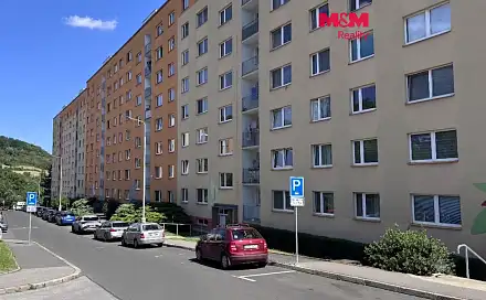 Pronájem bytu 2+kk 42 m², Rabasova, Ústí nad Labem - Severní Terasa