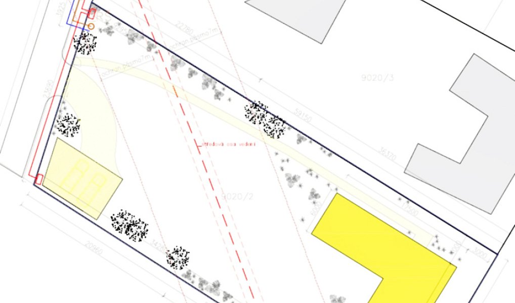 Prodej stavebního pozemku 1 309 m², Holice – náhled fotky 9