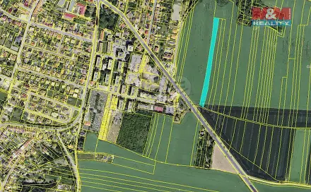 Prodej stavebního pozemku 4 989 m², Nové Strašecí, okres Rakovník