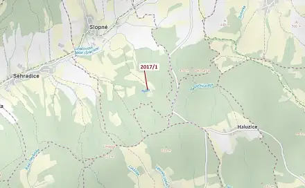 Dražba louky 7 426 m², Slopné