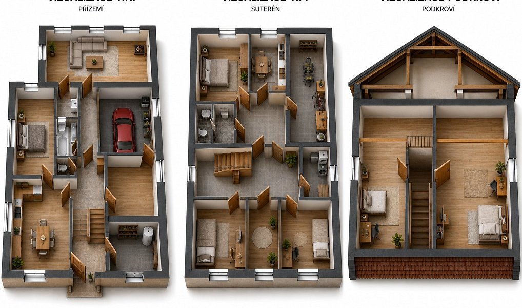 Prodej domu 350 m² s pozemkem 1 184 m², Nový Bor – náhled fotky 8