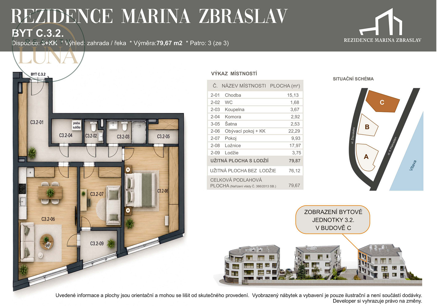 Prodej bytu 3+kk 76 m² – fotografie 4