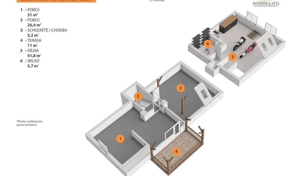 Prodej domu 264 m² s pozemkem 441 m², Šťáhlavy – náhled fotky 15