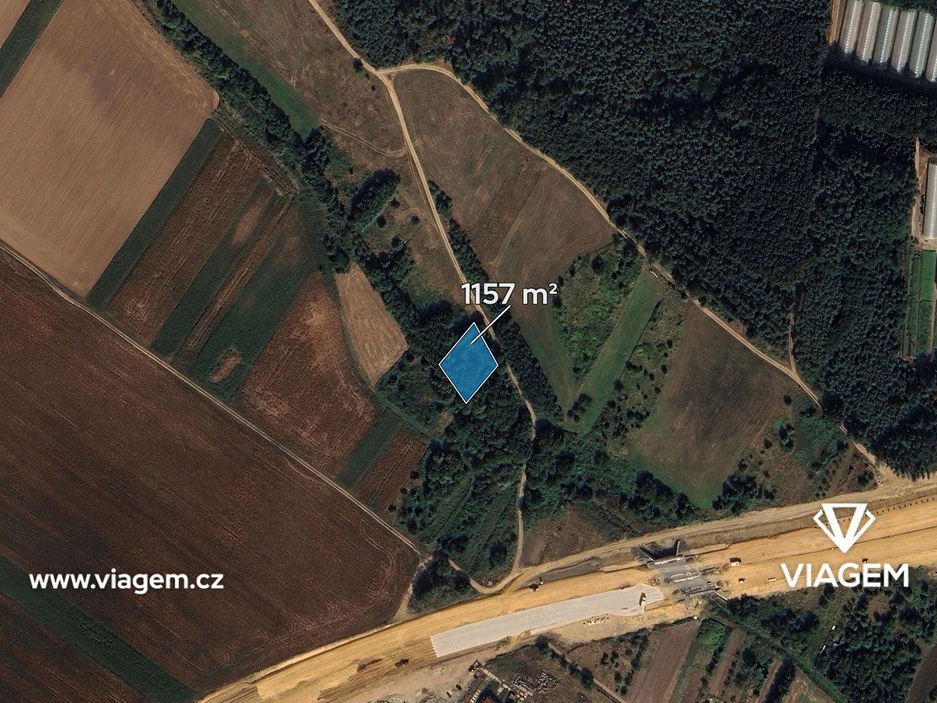 Prodej pole 578 m² – fotografie 2