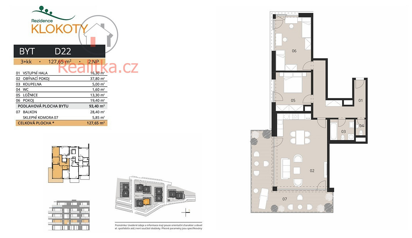 Prodej bytu 3+kk 128 m² – fotografie 3