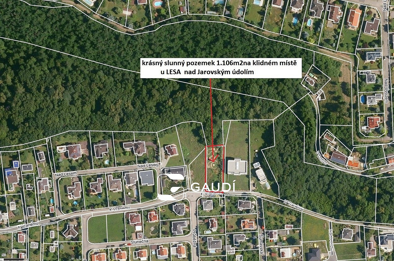 Prodej stavebního pozemku 1 106 m²