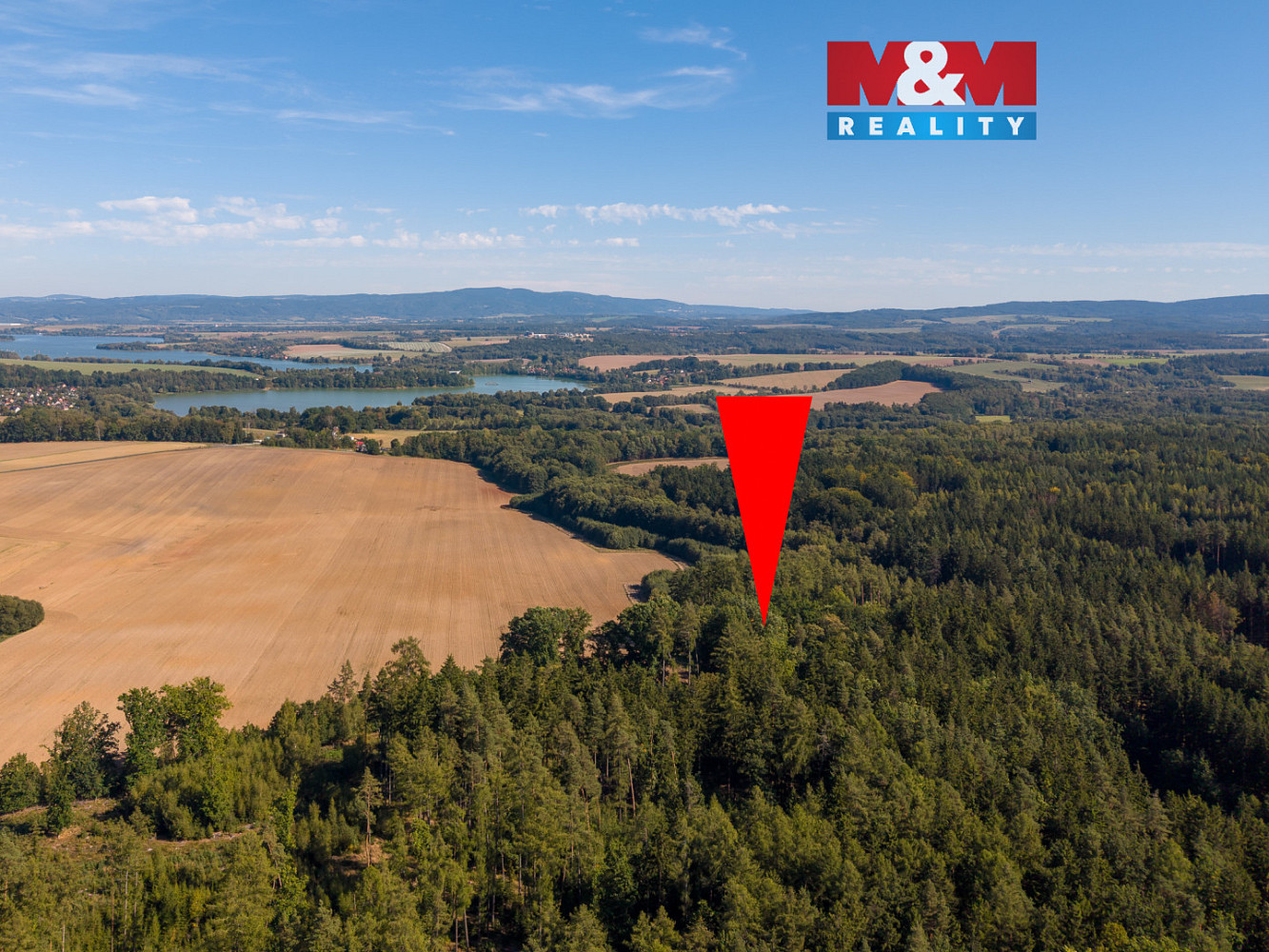 Prodej lesa 1 757 m²