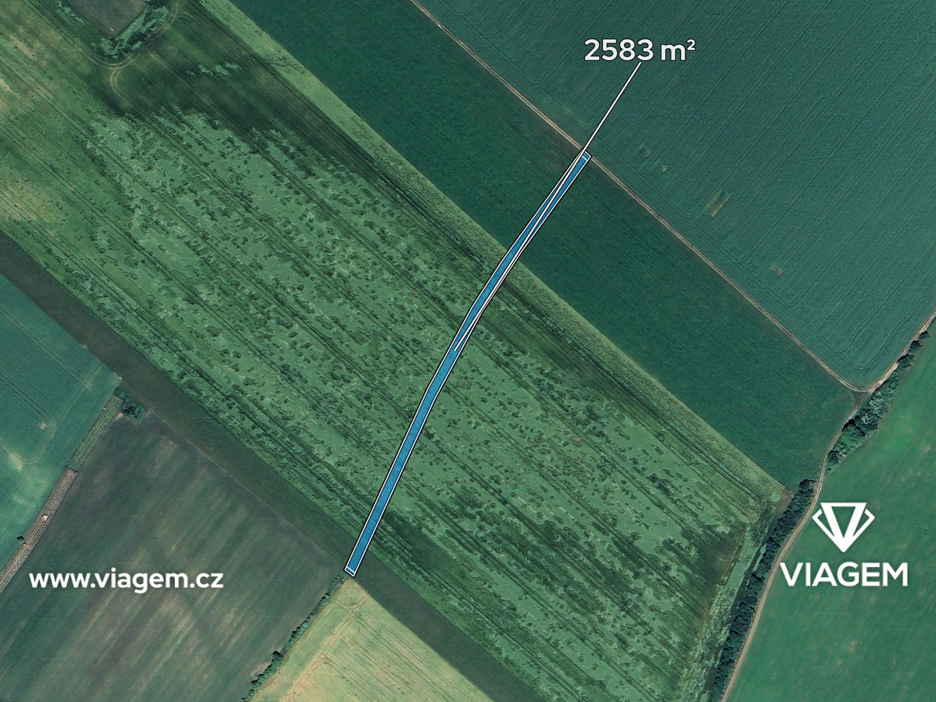 Prodej pole 645 m² – fotografie 2