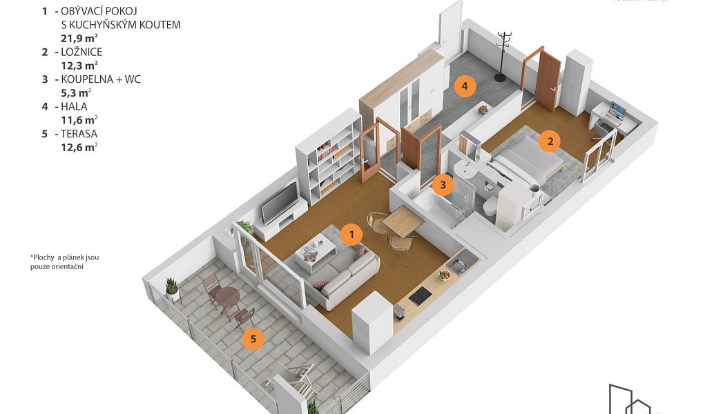 Prodej bytu 2+kk 51 m², Praha – náhled fotky 20