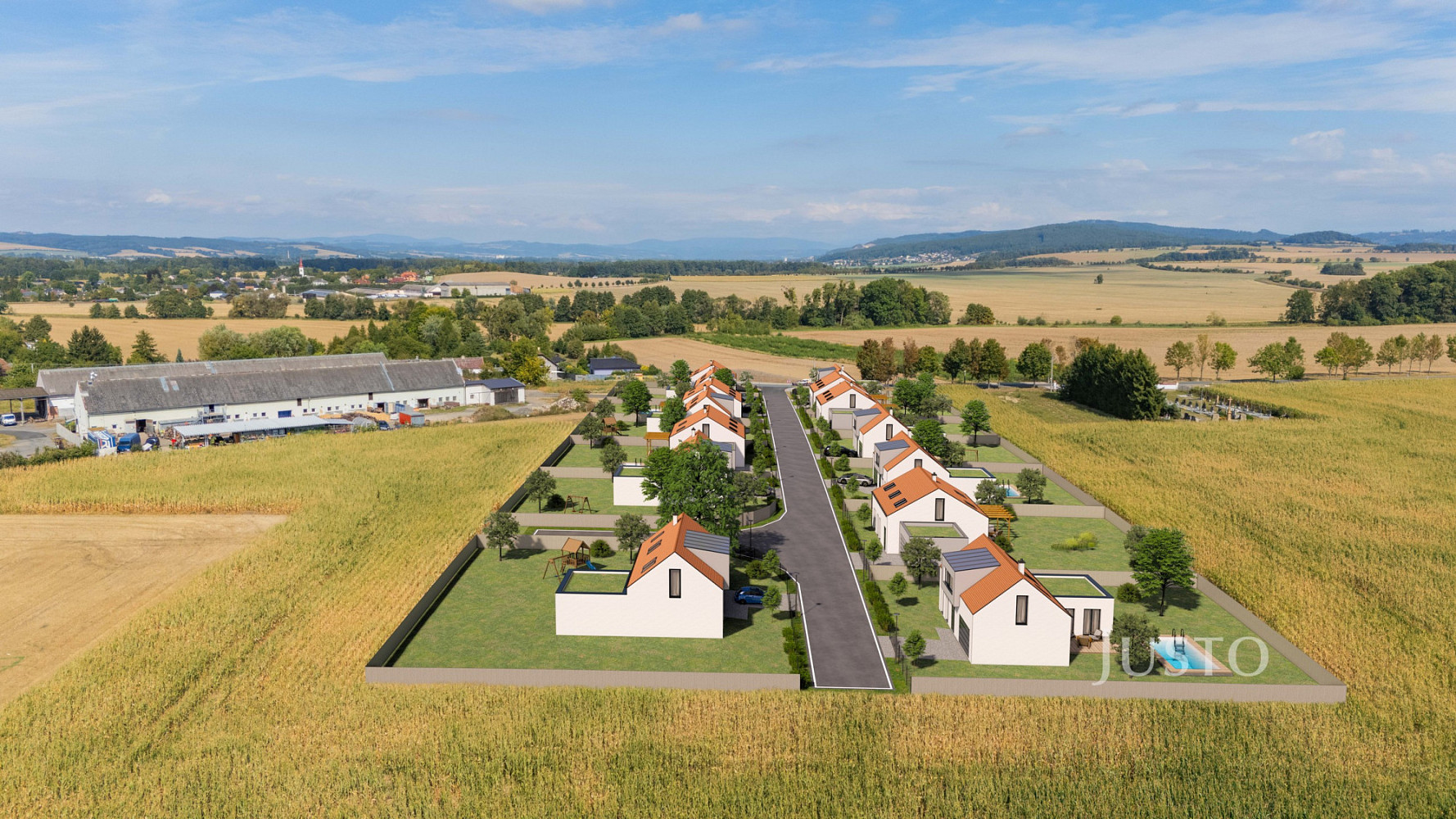 Prodej stavebního pozemku 835 m² – fotografie 3