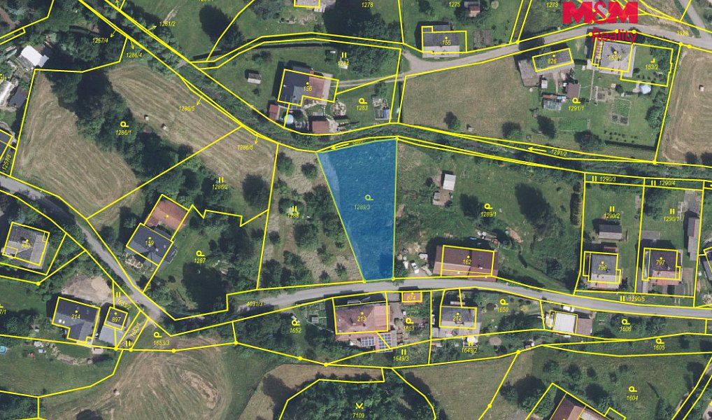 Prodej stavebního pozemku 932 m², Horní Čermná – náhled fotky 4