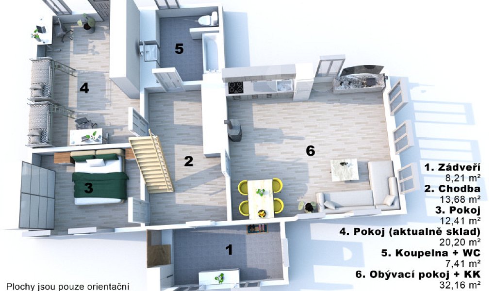Prodej domu 94 m² s pozemkem 1 109 m², Mříčná – náhled fotky 40