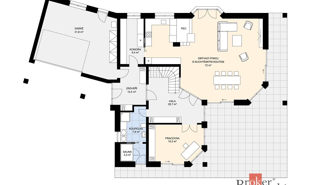 Prodej domu 372 m² s pozemkem 2 751 m², Štěnovice – náhled fotky 7