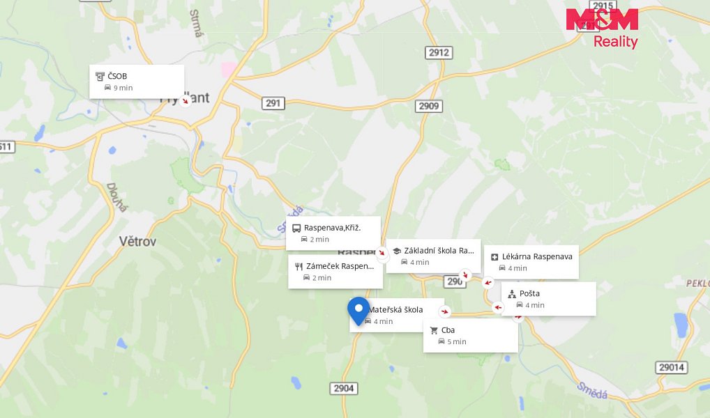 Prodej stavebního pozemku 1 542 m², Raspenava – náhled fotky 6