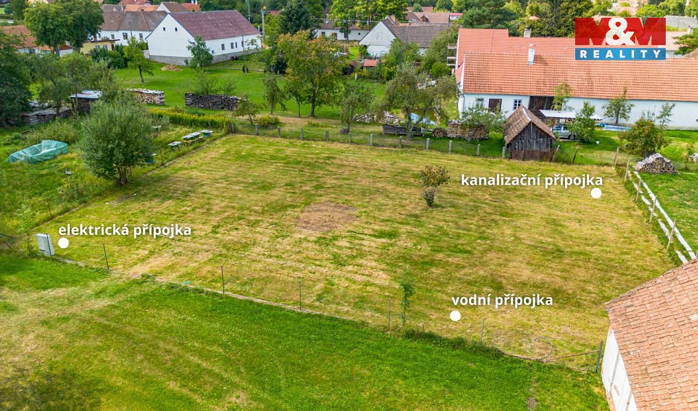 Prodej stavebního pozemku 1 115 m², Příbraz – náhled fotky 3
