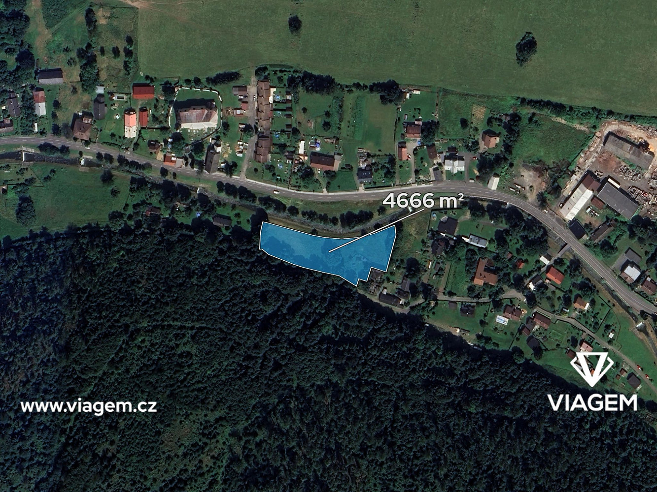 Prodej stavebního pozemku 1 166 m² – fotografie 2