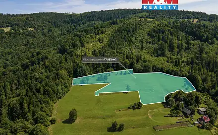 Prodej pole 17 552 m², Nýdek, okres Frýdek-Místek