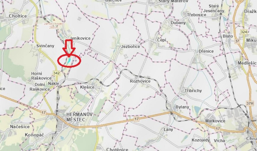 Prodej lesa 12 606 m², Jeníkovice – náhled fotky 17