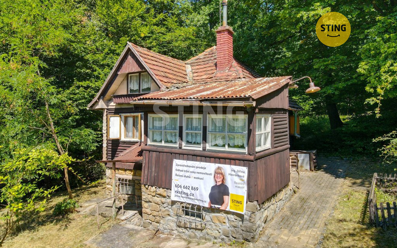 Prodej chaty/chalupy 38 m² s pozemkem 833 m²