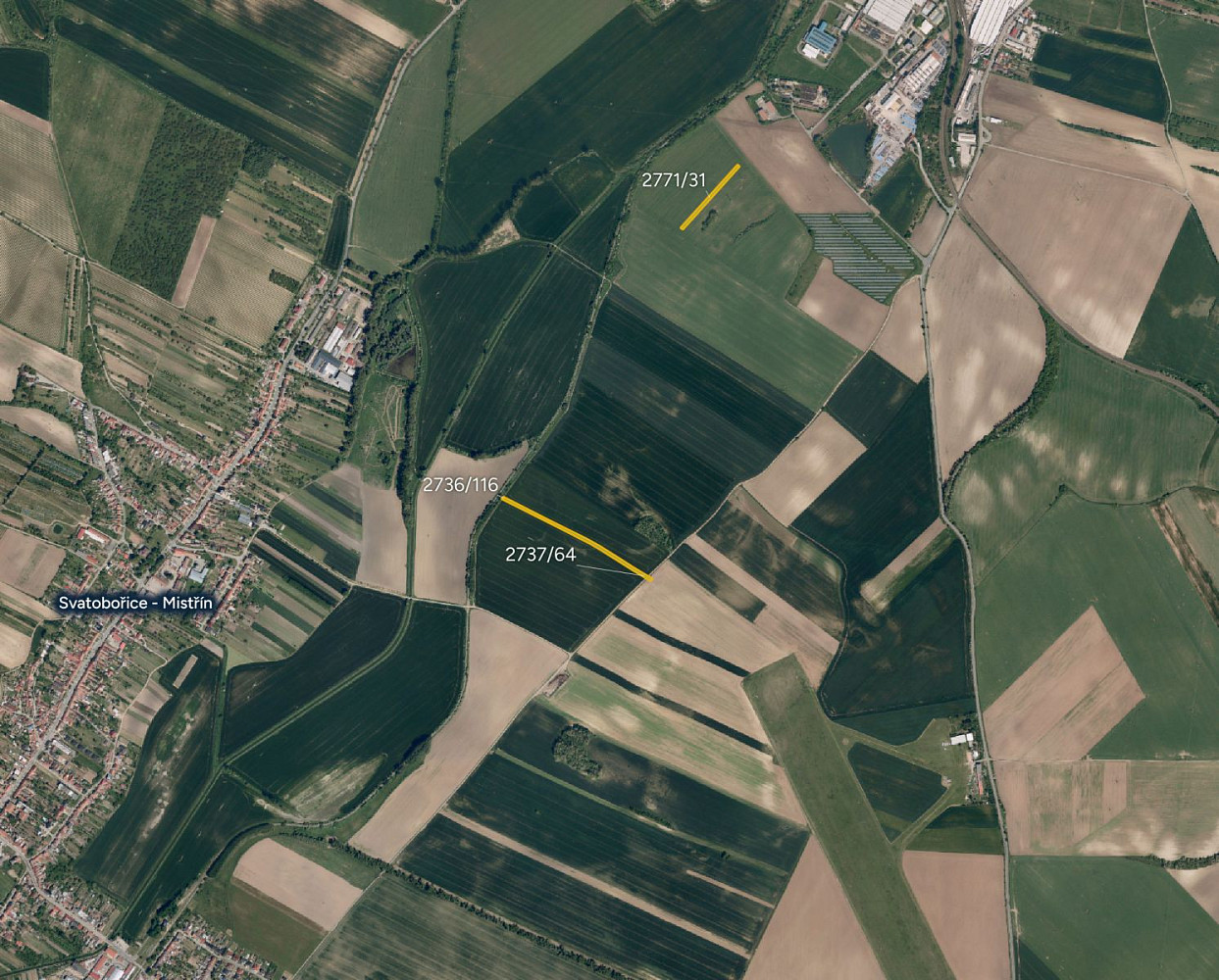 Prodej pole 5 671 m²