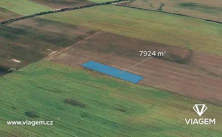Prodej pole 1 981 m², Kropáčova Vrutice, okres Mladá Boleslav