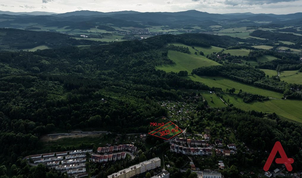 Prodej stavebního pozemku 4 615 m², Český Krumlov – náhled fotky 4