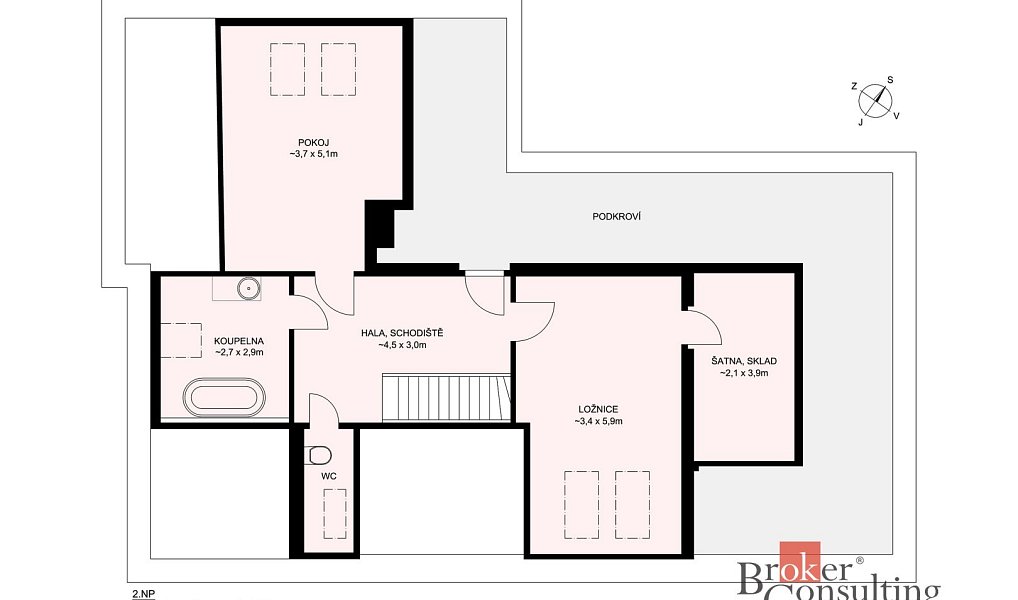 Prodej domu 220 m² s pozemkem 887 m², Chlum u Třeboně – náhled fotky 31