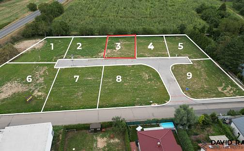 Prodej stavebního pozemku 600 m², Štefánikova, Rajhrad, okres Brno-venkov