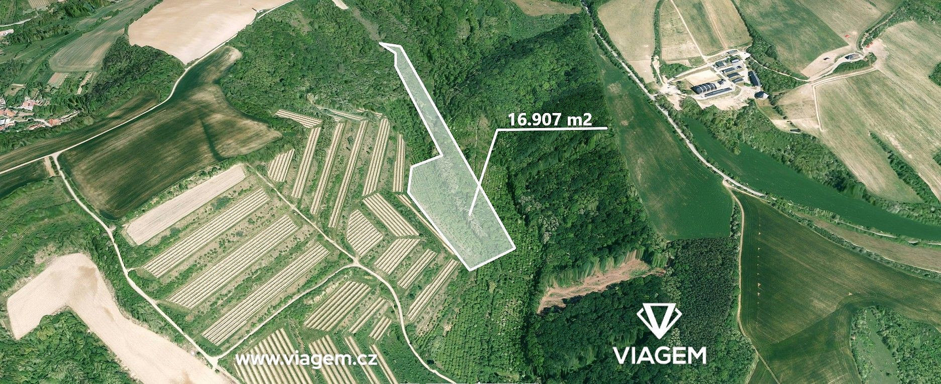 Prodej zahrady 16 907 m²