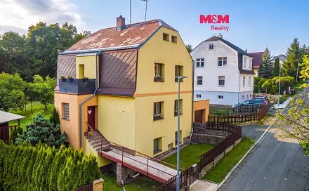 Prodej domu 150 m² s pozemkem 1 178 m², Maxe Švabinského, Jablonec nad Nisou - Rýnovice