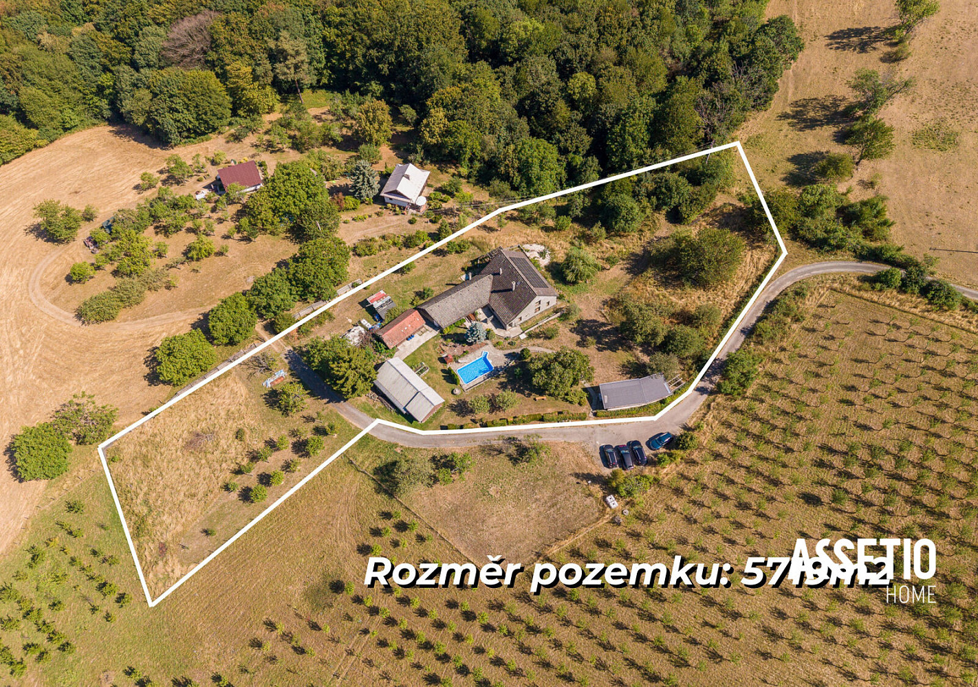 Prodej domu 210 m² s pozemkem 5 719 m²