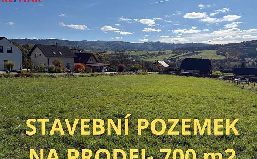 Prodej stavebního pozemku 700 m², Rožnov pod Radhoštěm, okres Vsetín