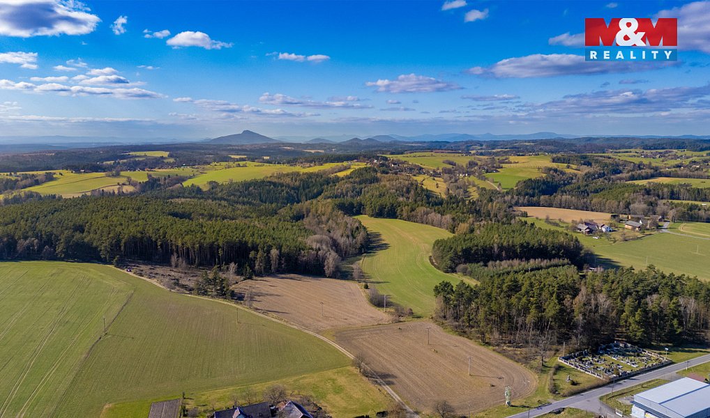 Prodej lesa 23 199 m², Všelibice – fotka 1 z 12