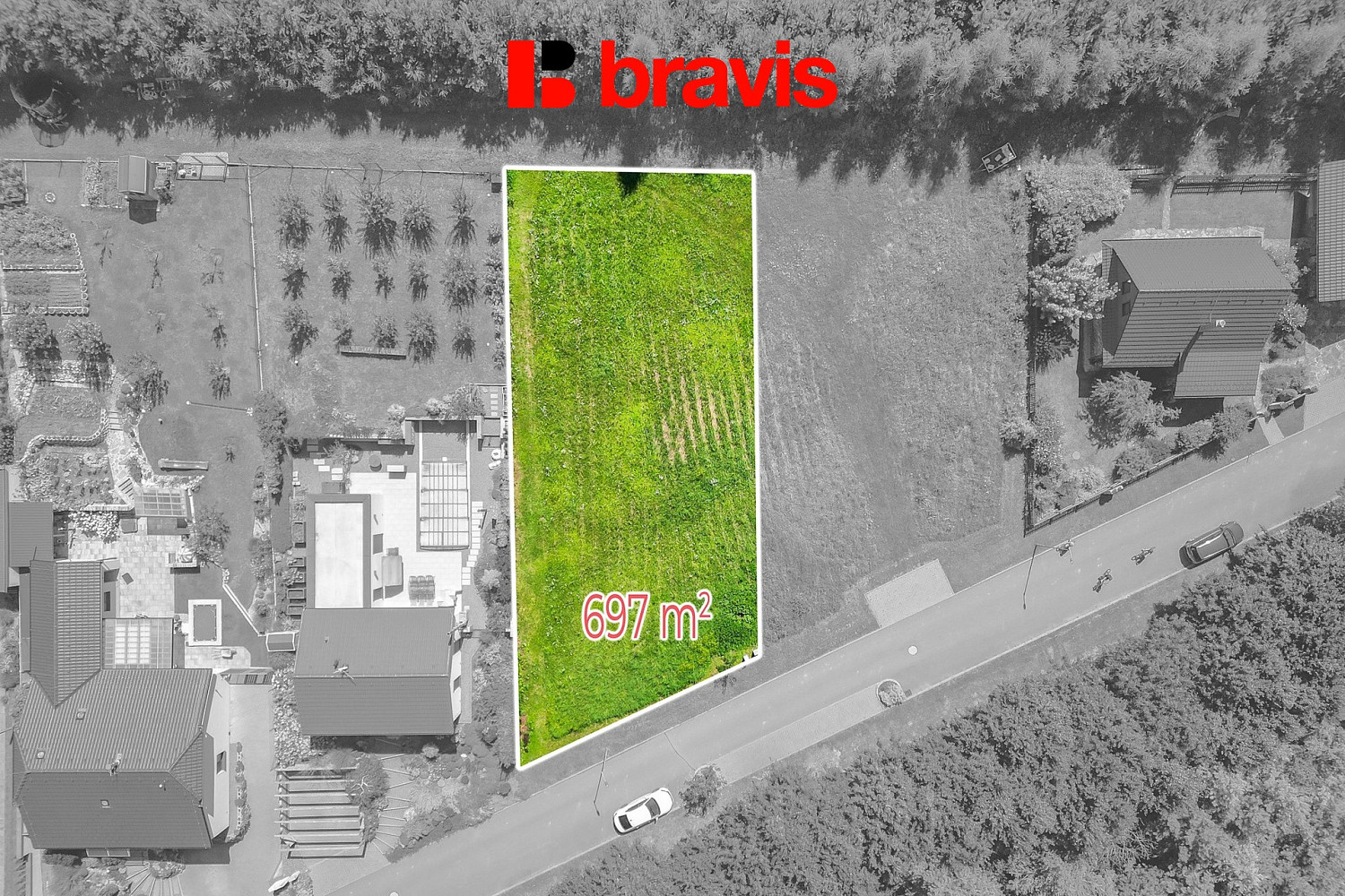 Prodej stavebního pozemku 697 m²