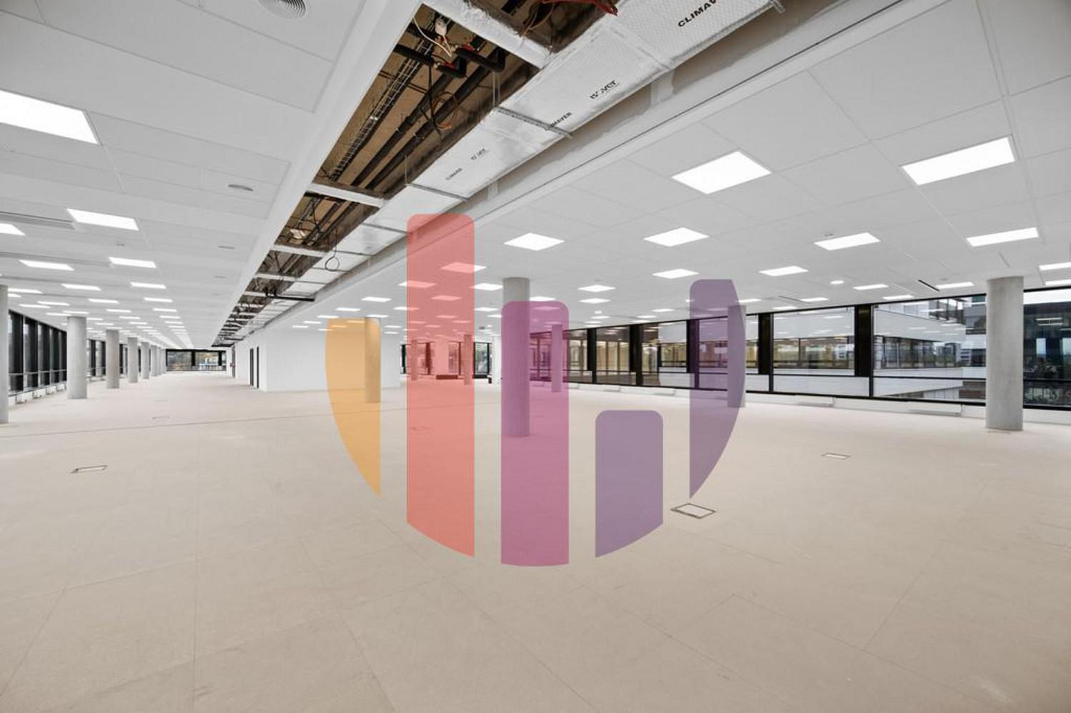 Kancelářské prostory, 1294,00 m², Boudníkova, DOCK III – pohled 4