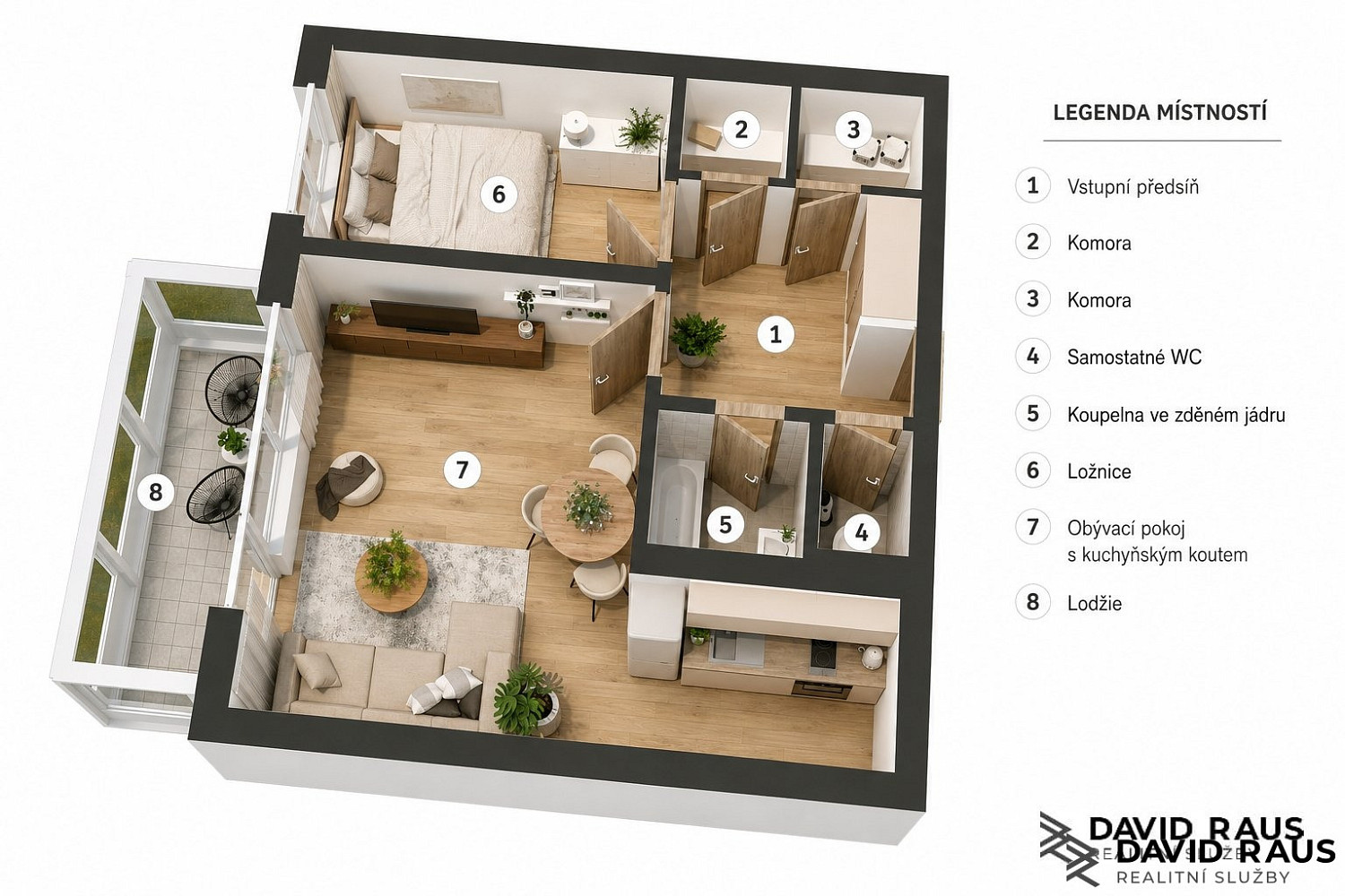 Prodej bytu 2+kk 46 m² — photo 4