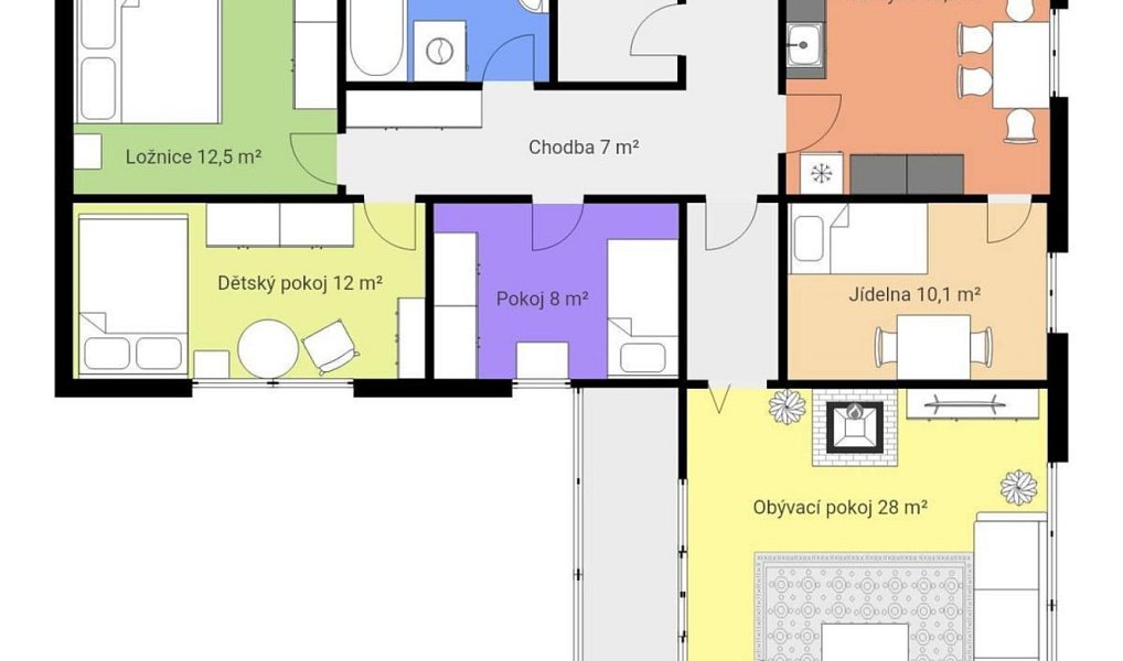 Prodej domu 117 m² s pozemkem 1 359 m², Pelhřimov – náhled fotky 24