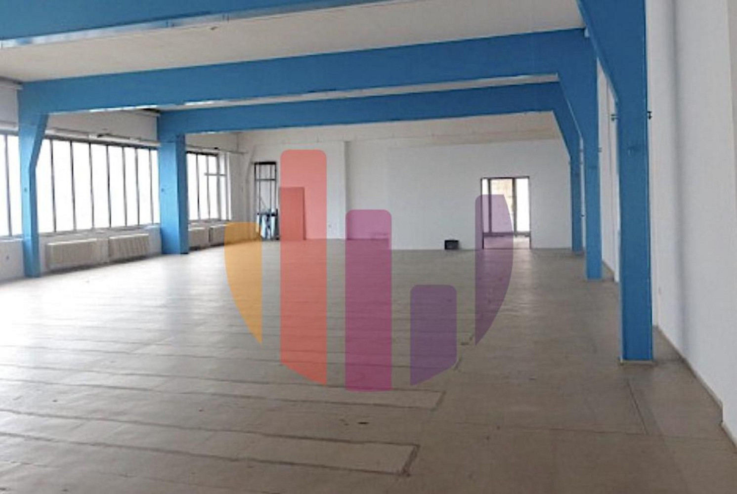 Skladové prostory, 361,00 m², Vítězslava Nezvala, Vítězslava Nezvala 11 – pohled 2