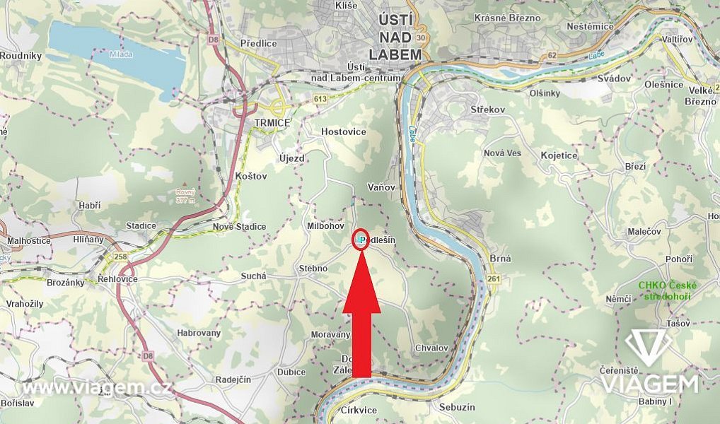 Prodej zahrady 6 781 m², Stebno – náhled fotky 3