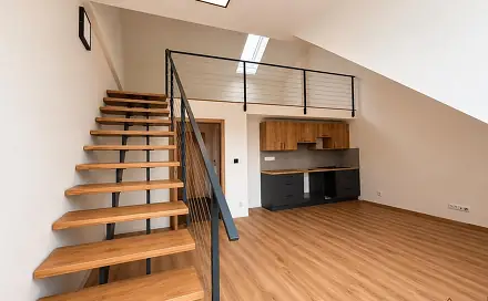 Pronájem bytu 1+kk 54 m², Hlavní, Úherce, okres Plzeň-sever