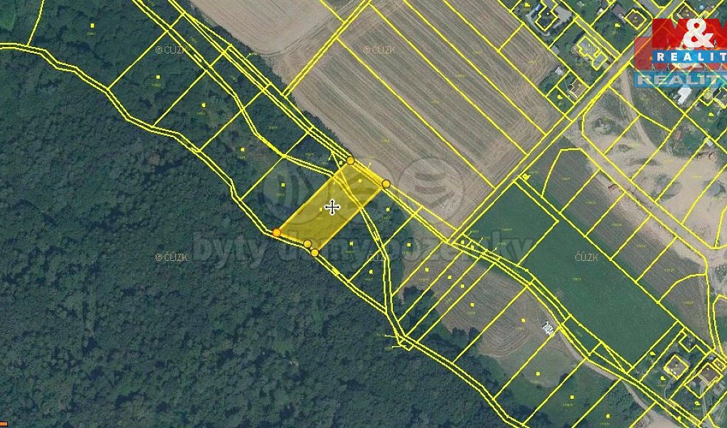 Prodej lesa 1 901 m², Velká Polom – náhled fotky 3