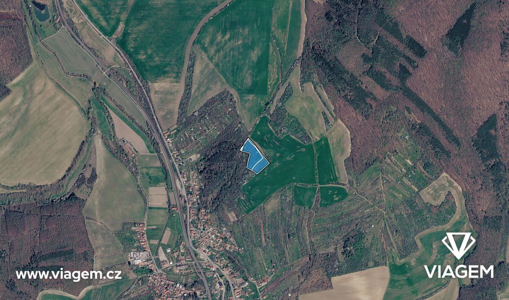 Prodej pole 3 027 m², Kyjov – náhled fotky 3